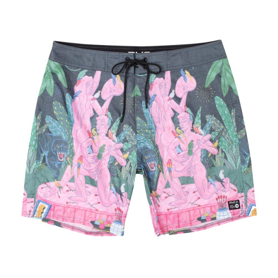 RVCA Ανδρικό μαγιό Luke Pelletier X Kristen Liu Wong Nightscape - Boardshorts For Men
